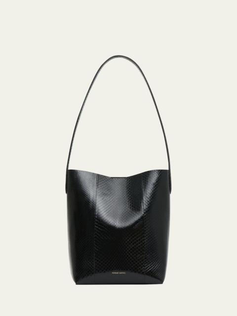 Mansur Gavriel Cabas Mini Watersnake Everyday Shoulder Bag