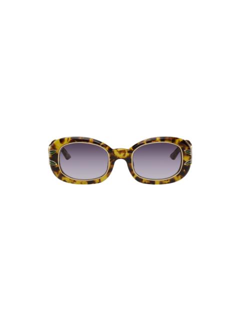 CASABLANCA Brown Laurel Sunglasses