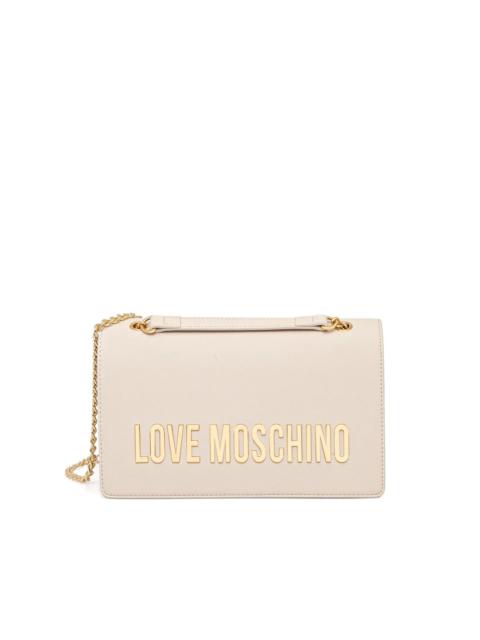 Moschino logo chain shoulder bag