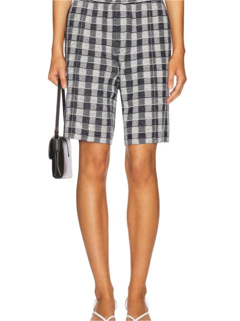 Gingham Bermuda Short