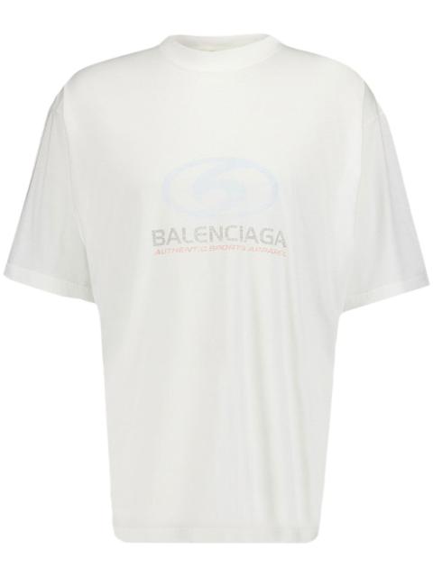 BALENCIAGA Surfer logo-print cotton T-shirt
