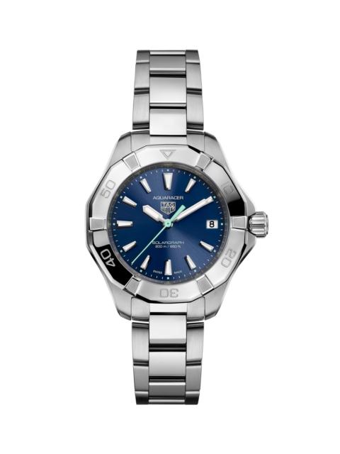 TAG Heuer Women's Aquaracer Professional 200 Solargraph Stainless Steel Bracelet Watch/34MM - Steel
