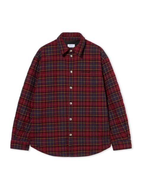 Off-White Spray Arrow Check Flannel Overshirt