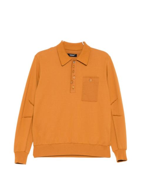 UNDERCOVER cotton polo shirt