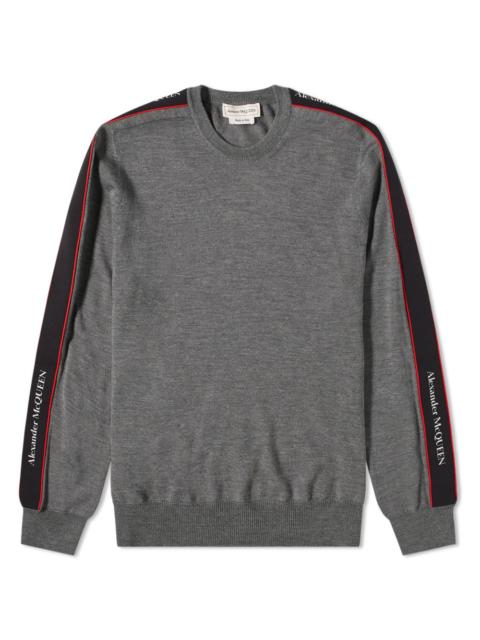 Alexander McQueen Alexander McQueen Logo Taping Crew Knit