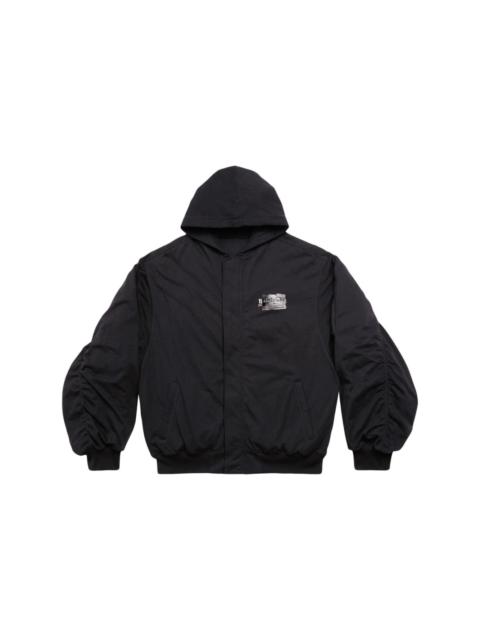 Political Campaign cotton hooded jacket