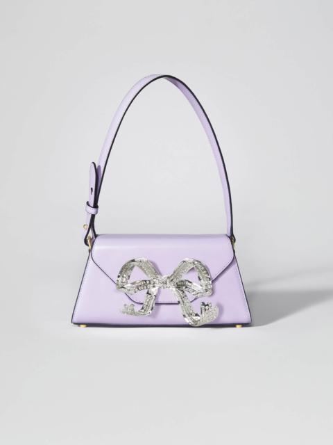 self-portrait Lilac Bow Mini Shoulder Bag