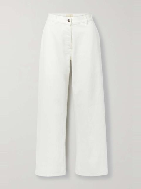 The Row Perseo high-rise straight-leg jeans