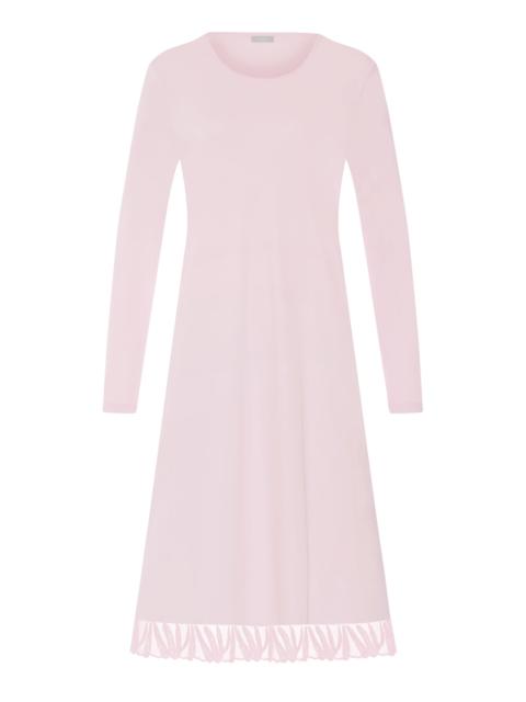 HANRO Rosaria Floral Embroidered Cotton Nightgown