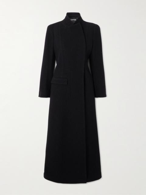 TOM FORD Double-breasted Wool-bouclé Coat