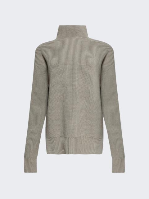 Rick Owens Fisherman Tabard Knitted Sweater Dust