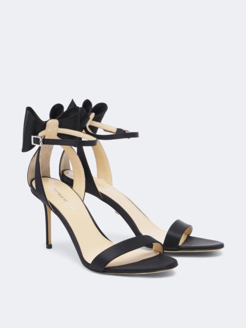 MACH & MACH Le Cadeau bow-detail satin sandals