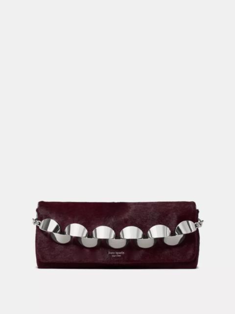 kate spade Remi Haircalf Chain Clutch