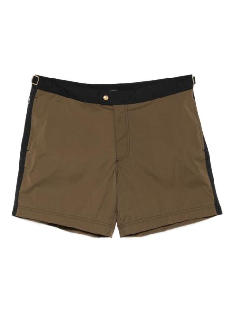 TOM FORD colourblock swim shorts
