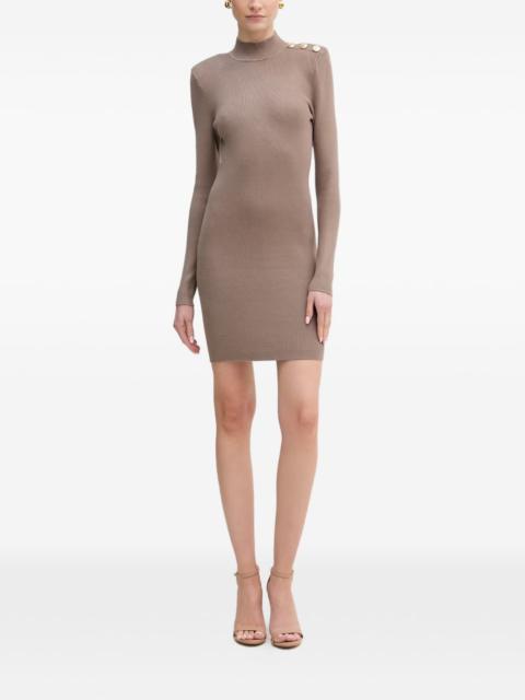 GUESS USA Alyssia mock-neck mini dress