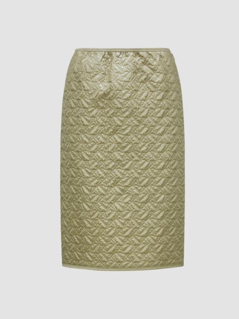 Quilted Pencil Skirt