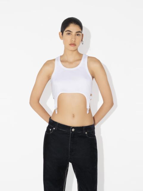 Jean Paul Gaultier THE WHITE GARTER BRA