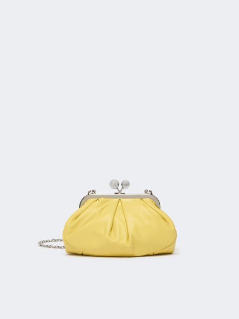 WEEKEND Max Mara PRATI Small sheepskin Pasticcino Bag - YELLOW