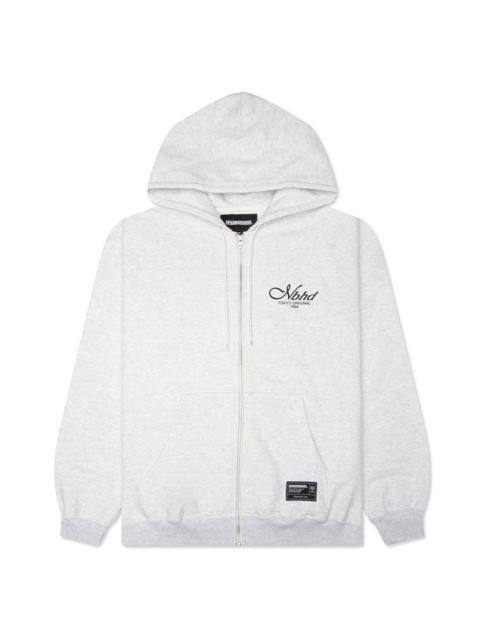NEIGHBORHOOD STAPLE L/S SWEAT ZIP HOODIE - OATMEAL