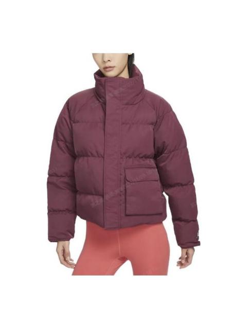 Jordan (WMNS) Air Jordan Windproof Warm Cotton Jacket 'Purple' DR0547-645