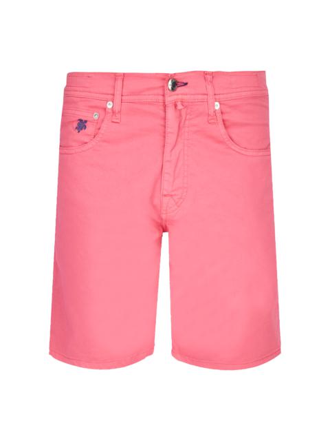 Vilebrequin Men 5-Pocket Satin Cotton Bermuda Shorts