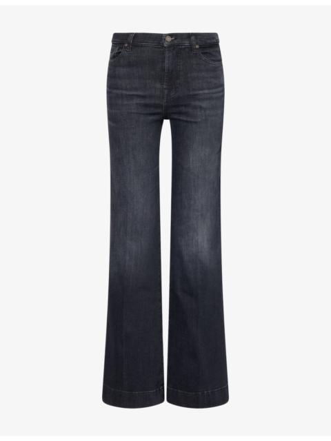 7 For All Mankind Modern Dojo Flared-Leg Denim Jeans