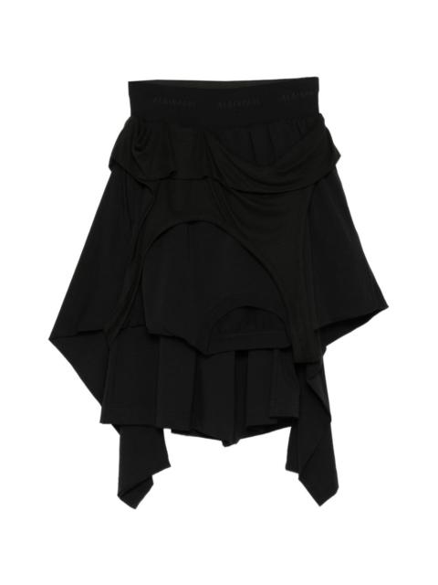 ALAINPAUL layered shorts