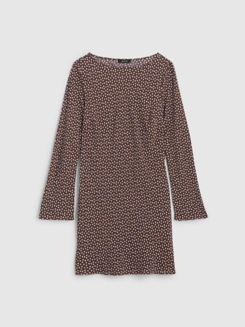 Madewell Long-Sleeve Boatneck Mini Dress