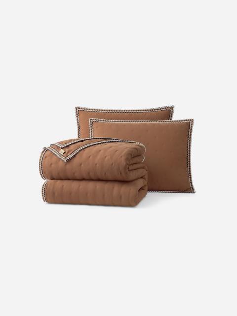 UGG Devon UGG®braid TOB Set King Microfiber Bedding in Chestnut