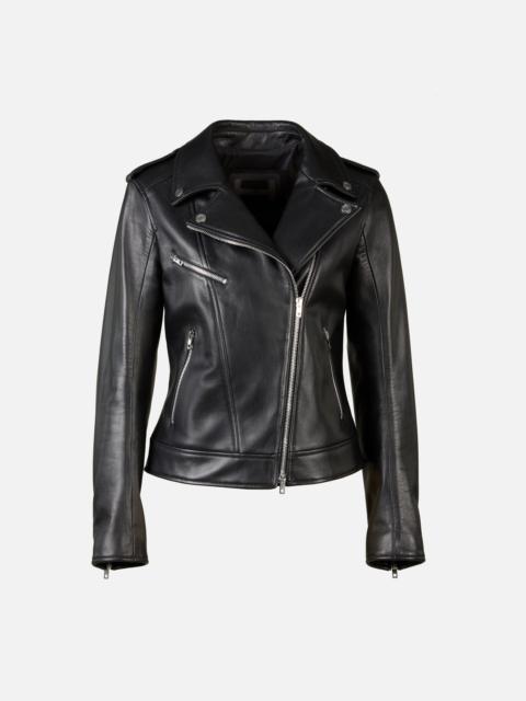 HOGAN Leather Jacket Black