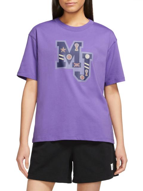 MJ Graphic T-Shirt in Action Grape/Sky Light Purple