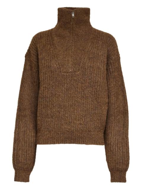 Isabel Marant Danita half-zip sweater