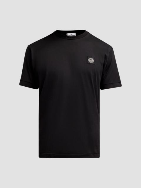 Stone Island Men's Cotton Crewneck T-Shirt - Black