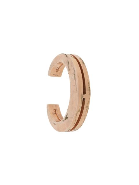 Parts of Four Crescent Crevice bracelet