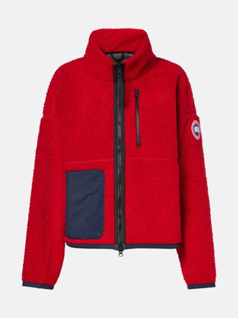 Canada Goose Simcoe wool-blend fleece jacket