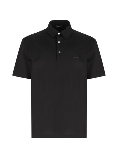 ZEGNA Zegna Short-sleeve Piqué Polo Shirt