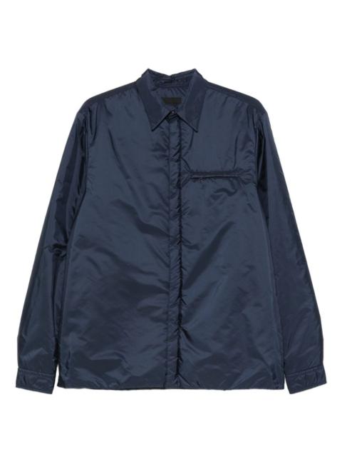 Prada zip-pocket overshirt
