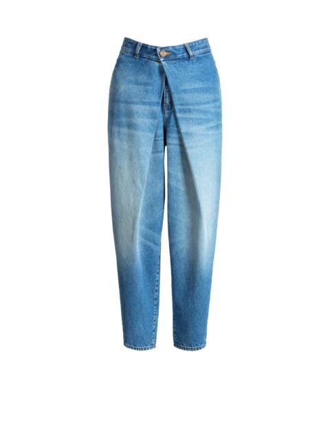 Balmain Denim barrel-leg jeans