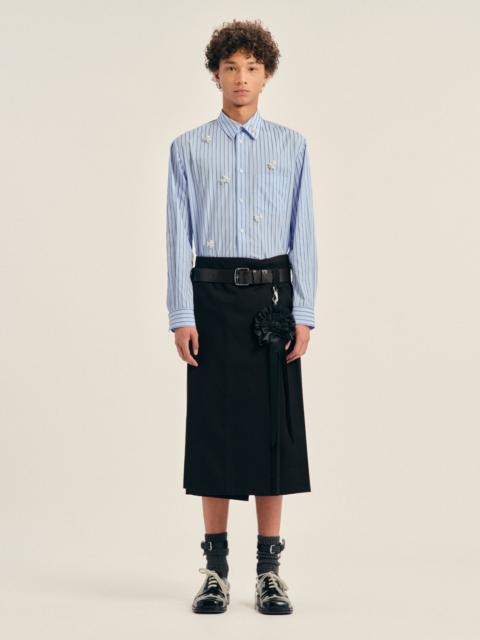 Simone Rocha Turbo Beaded Classic Shirt