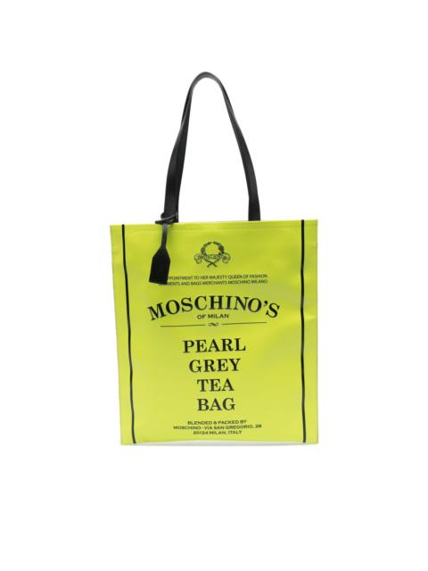 Moschino logo-print tote bag