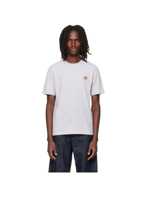 Maison Kitsuné Gray Fox Head Regular T-shirt