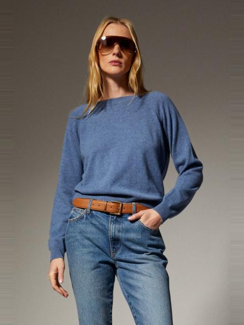 SPRWMN CASHMERE RAGLAN SWEATER