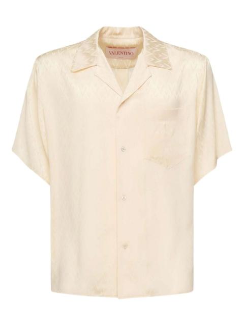 Valentino jacquard silk shirt