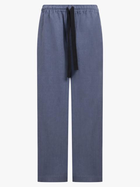 COMMAS RELAXED WIDE LEG PANT | BLUE