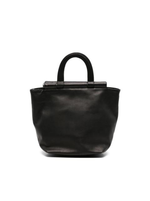 Yohji Yamamoto leather tote bag