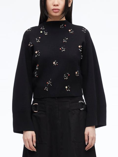 3.1 Phillip Lim Embellished Merino Wool Sweater