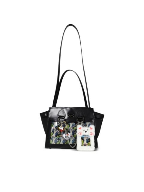 doublet graphic-print shoulder bag