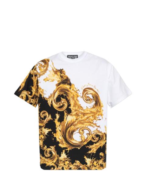 VERSACE JEANS COUTURE Wave Couture-print T-shirt