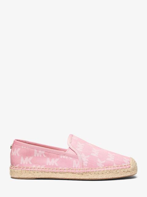 MICHAEL KORS Hastings Logo Jacquard Espadrille