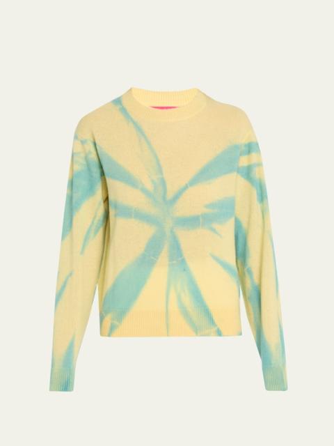 The Elder Statesman Mythic Tranquility Tie-Dye Cashmere Sweater